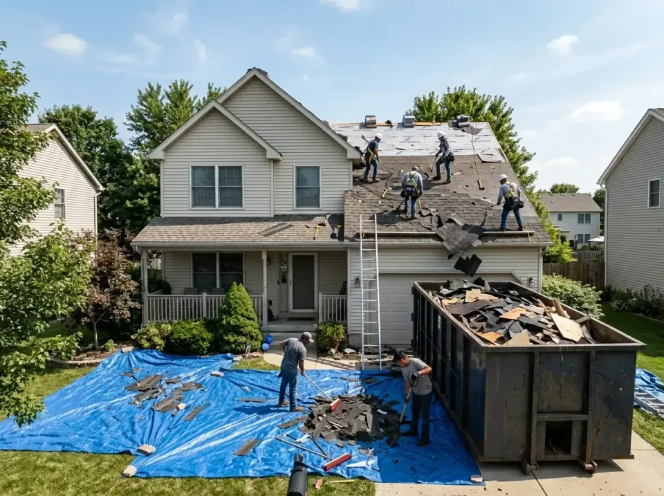 roof-replacement-debris-remova-004 — frequently asked questions, Cheapest Dumpster Rentals in Cerritos, CA
